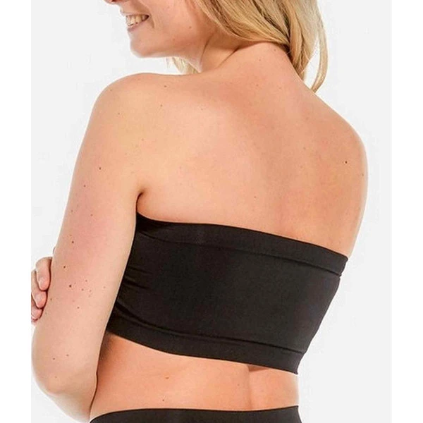 Soutien-gorge Bandeau Sans Armatures - Noir MAGIC Bodyfashion Comfort Comfort
