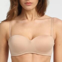 DIM Soutien-gorge Bandeau Sans Armatures INVISFREE