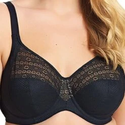 Soutien-gorge Bonnets Entiers Ă Armatures Elomi MITZI Black