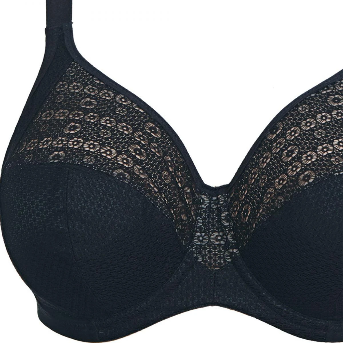 Soutien-gorge Bonnets Entiers à Armatures Elomi MITZI Black – Image 6