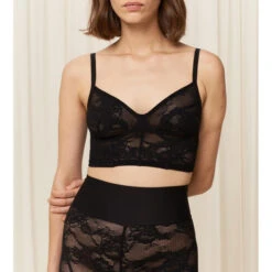 Soutien-Gorge Bustier Sans Armatures - Noir Triumph Smart Deco Smart Deco Bustier