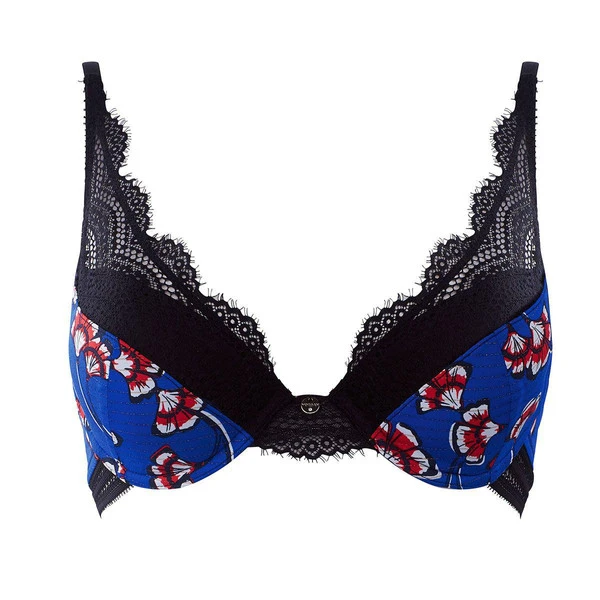 Soutien-gorge Coques Moulées Bleu Roi/rouge Roxane ROXANE – Image 4