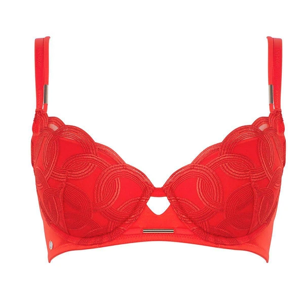 Soutien-gorge Coques Moulées Rouge Agathe AGATHE – Image 4