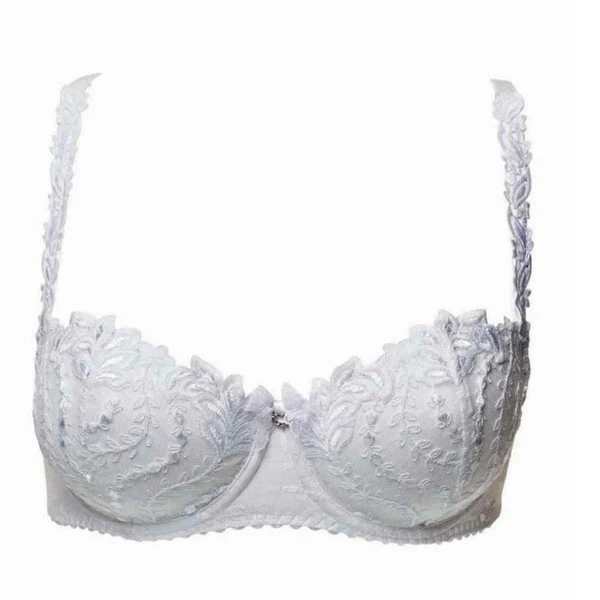 Soutien-gorge Corbeille Armatures Louisa Bracq Lys Royal Blanc Lys Royal