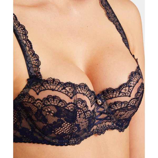 Soutien-gorge Corbeille Armatures Aubade SOLEIL NOCTURNE Bleu SOLEIL NOCTURNE – Image 6