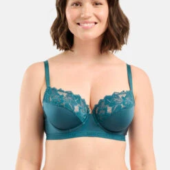 Soutien Gorge Corbeille Armatures - Bleu Sans Complexe Paris Arum Gloss