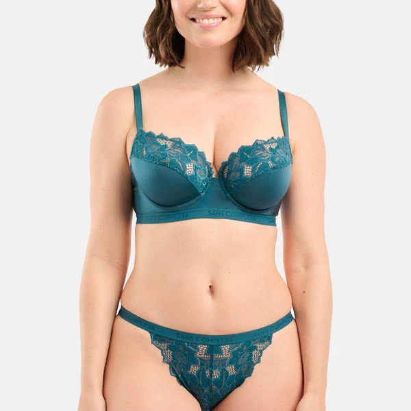 Soutien Gorge Corbeille Armatures - Bleu Sans Complexe Paris Arum Gloss – Image 4