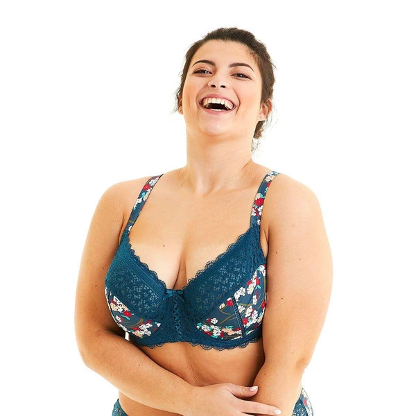 Soutien-gorge Corbeille Armatures - Bleu Pomm Poire ELENA ELENA – Image 4