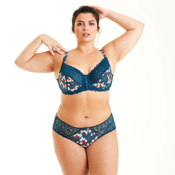 Soutien-gorge Corbeille Armatures - Bleu Pomm Poire ELENA ELENA