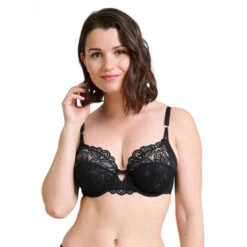Soutien-gorge Corbeille Armatures - Noir Sans Complexe Attirance Attirance