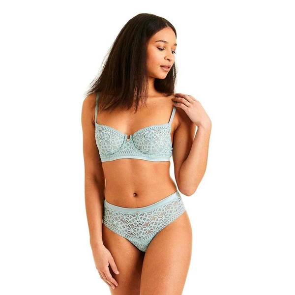 Soutien-gorge Corbeille Armatures Camille Cerf X Pomm Poire Madeleine Vert Amande MADELEINE – Image 4