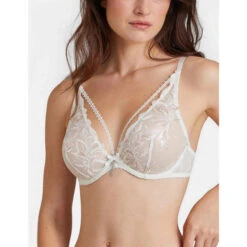 Soutien-gorge Emboîtant Armatures Blanc Aubade Encre De Chine ENCRE DE CHINE