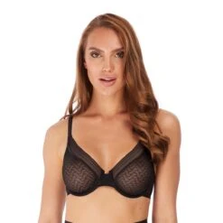 Soutien-gorge Emboitant Armatures Wacoal Black Aphrodite