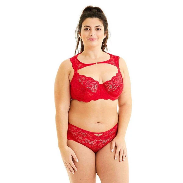 Soutien-gorge Emboîtant Armatures - Rouge Pomm Poire FAHRENHEIT FAHRENHEIT – Image 4