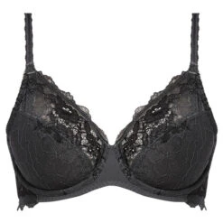 Soutien-gorge Emboitant Wacoal LACE PERFECTION Charcoal Lace Perfection
