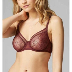 Soutien-gorge Moulé Armatures - Rouge Simone PERELE COMETE COMETE