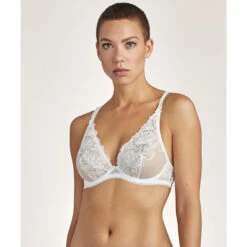 Soutien-gorge Plongeant Armatures Aubade POUR TOUJOURS - Blanc POUR TOUJOURS