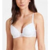 Soutien-gorge Plongeant Armatures - Blanc Aubade Fleur De Tattoo FLEUR DE TATTOO