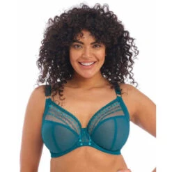 Soutien-gorge Plongeant Armatures - Bleu Elomi Matilda MATILDA