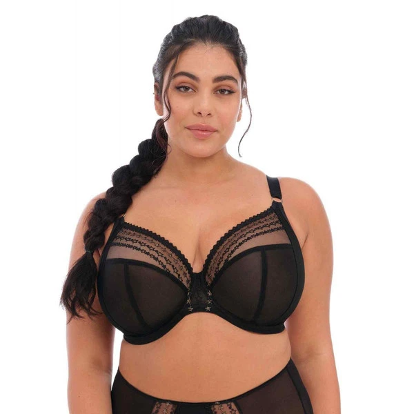 Soutien-gorge Plongeant Armatures - Noir Elomi Matilda MATILDA