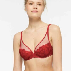 Simone Perele Soutien-gorge Plongeant Armatures Simone Pérèle BLOOM Rouge BLOOM