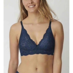 Soutien-gorge Sans Armatures Bleu Triumph Amourette Charm
