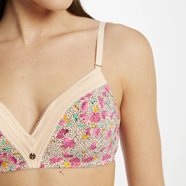 Soutien-gorge Sans Armatures Coque Souple Morgan Lingerie MARION Rose – Image 3