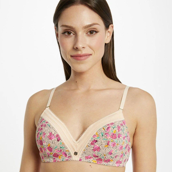 Soutien-gorge Sans Armatures Coque Souple Morgan Lingerie MARION Rose – Image 5