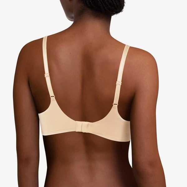 Soutien-gorge Triangle Sans Armatures - Beige Chantelle Essentiall ESSENTIALL – Image 3