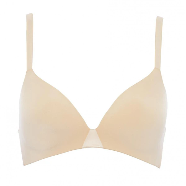 Soutien-gorge Triangle Sans Armatures - Beige Chantelle Essentiall ESSENTIALL – Image 2