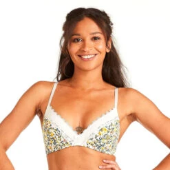 Soutien-gorge Triangle Sans Armatures Blanc Pomm Poire Pamoison