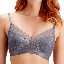 Soutien-gorge Triangle Sans Armatures Pretty Polly BOTANICAL LACE Gris BOTANICAL LACE