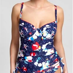 Tankini Panache Maillot MILANO Zigzag Floral Milano